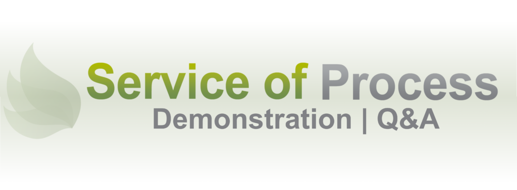 Service of Process Demonstration and Q&A title card